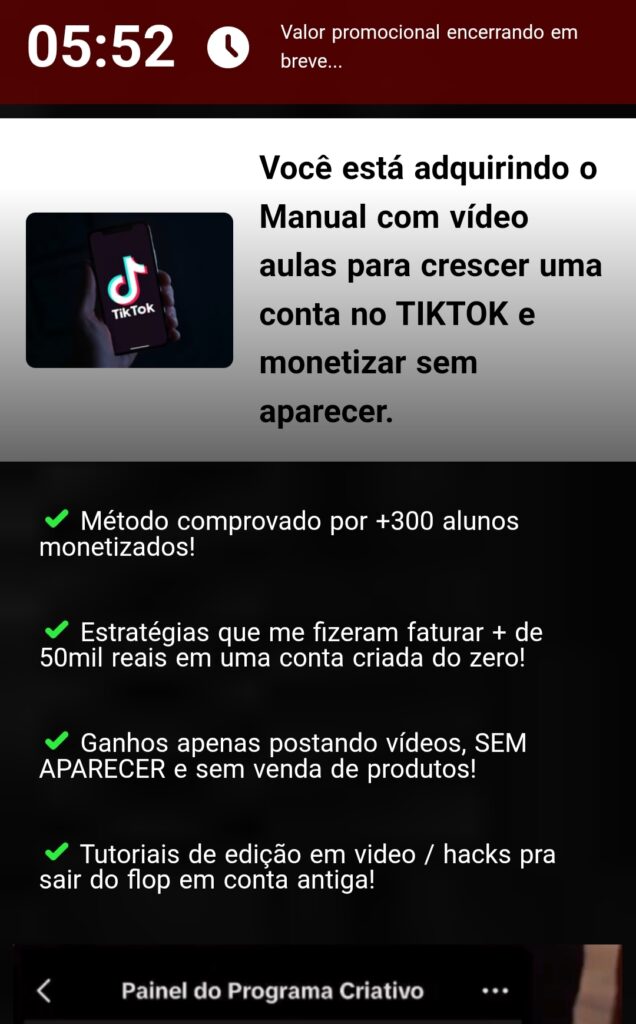 Tik Tok shop para iniciantes